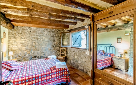 Las habitaciones son rústicas